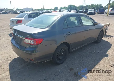 2012 Toyota Corolla Le z USA, uszkodzony, nr VIN 5YFBU4EE5CP070905